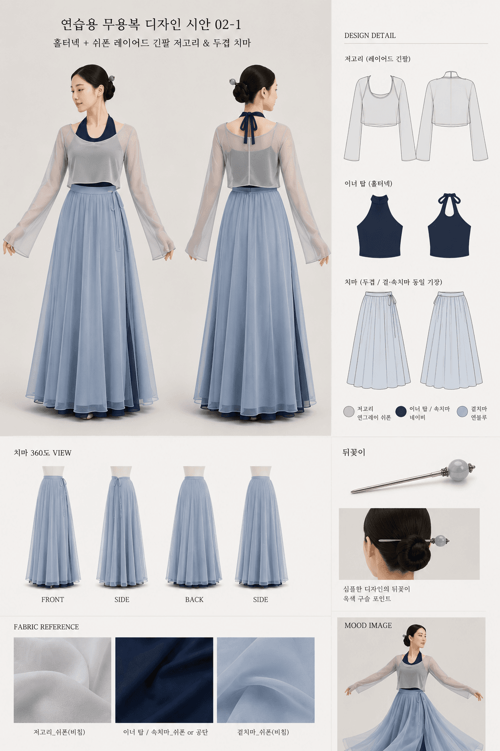 Layered Practice Halter Set