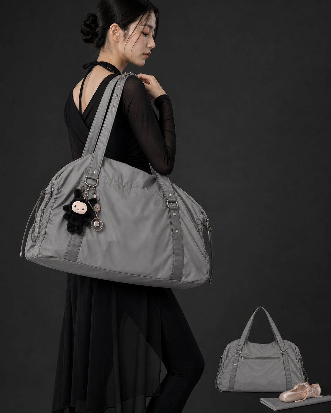 Black Utility Dance Bag